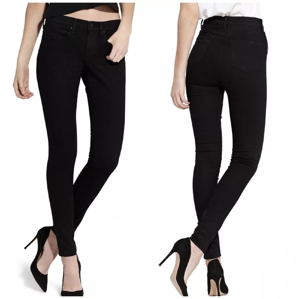 NWT AYR “The Hi-Rise Skinny” jeans in Jet Black | Sizes: W23 L32  -OR- W24 L30